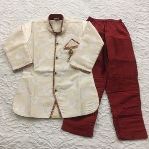 3T Sherwani and Pajama in New Condition